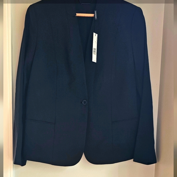 NWT ELIE TAHARI Black blazer size 16 - Picture 4 of 9
